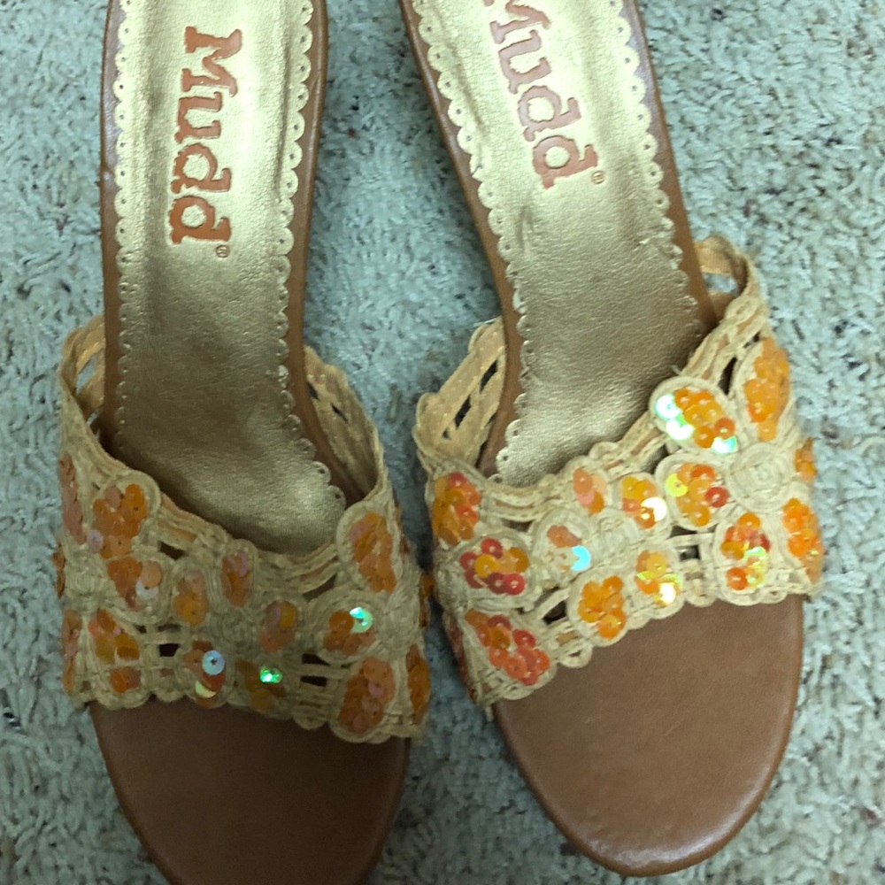 Mudd sandles lightly used